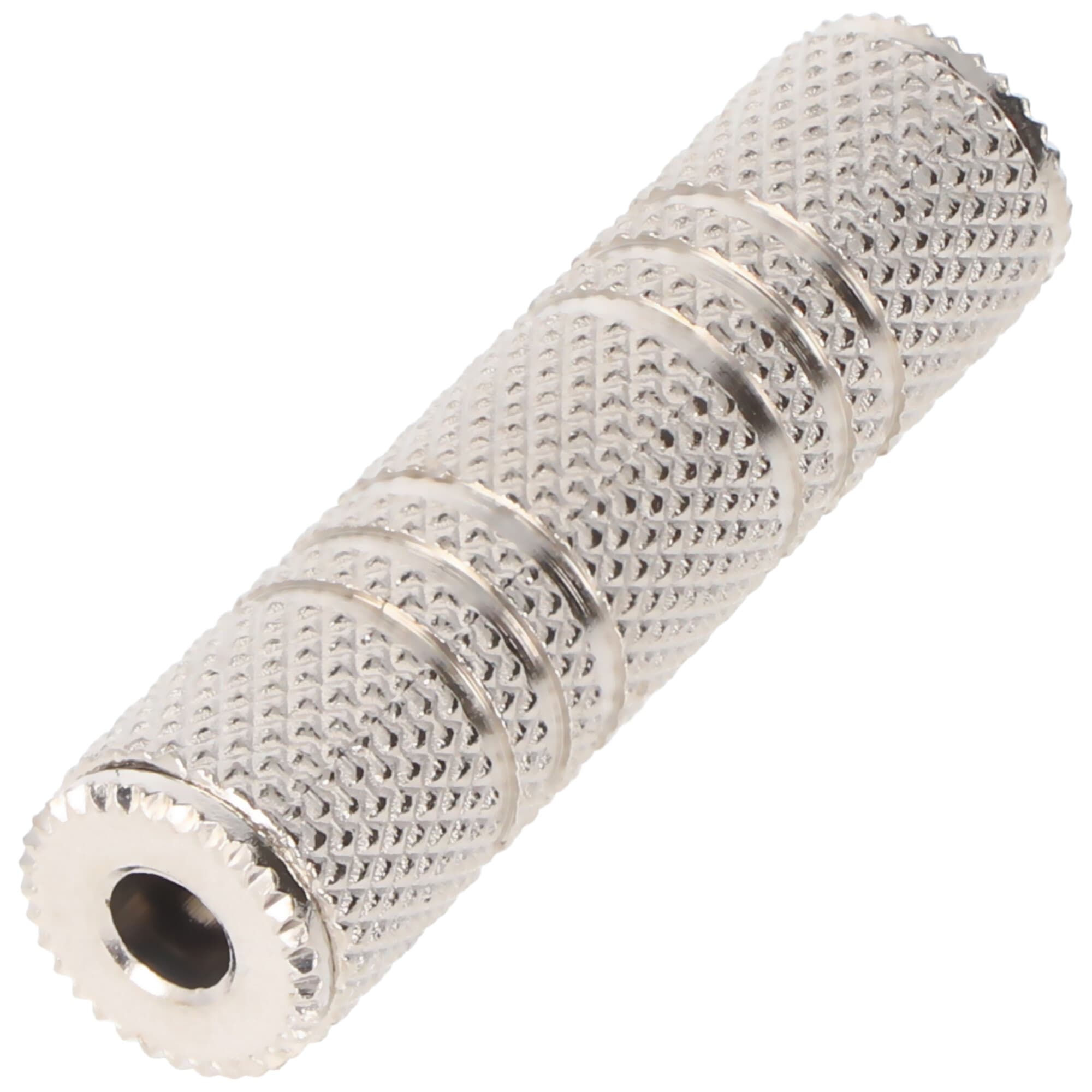 Adaptateur pour casque Goobay, prise AUX 3,5 mm, prise à prise, design métallique